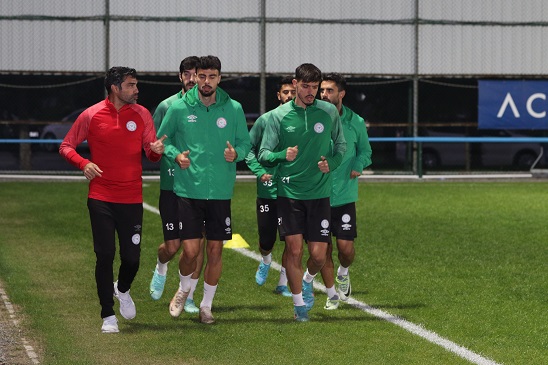 Rizespor Erzurumspor hazırlıklarına başladı