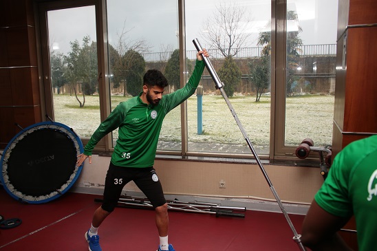 Rizespor İdman 16 Şubat