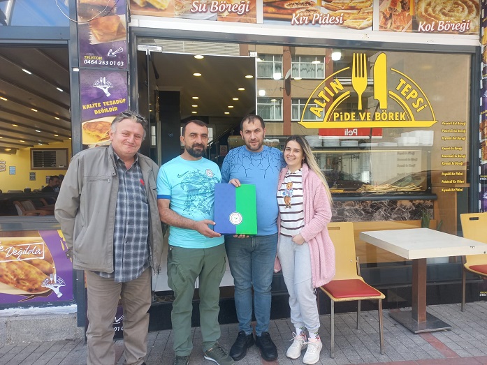 Çınar Rize'de Ziyaretler gerçekleştirdi