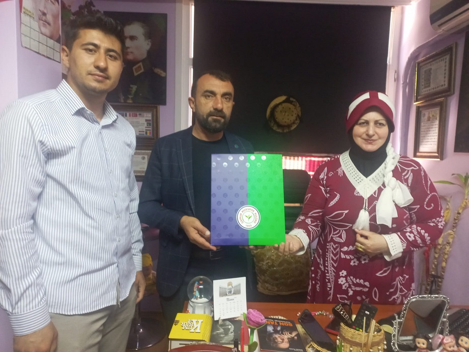 Çınar Rize'de Ziyaretler gerçekleştirdi