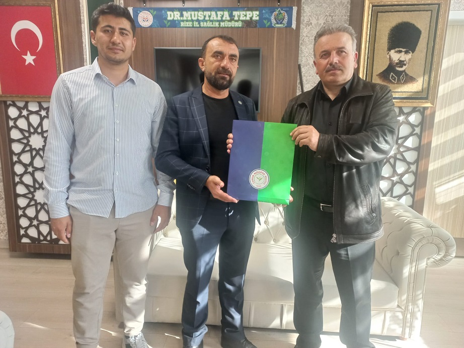 Çınar Rize'de Ziyaretler gerçekleştirdi