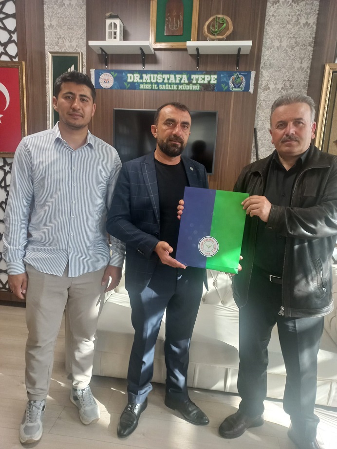 Çınar Rize'de Ziyaretler gerçekleştirdi