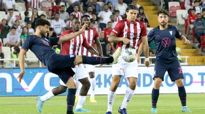 Sivasspor Avrupa Ligi'ne veda etti