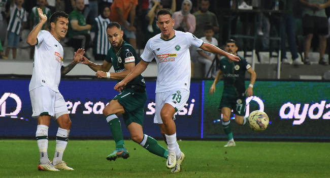 Giresun'da 3 puan Konyaspor'un