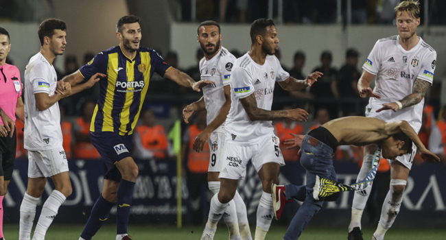 Başkentte maç sonu olaylar