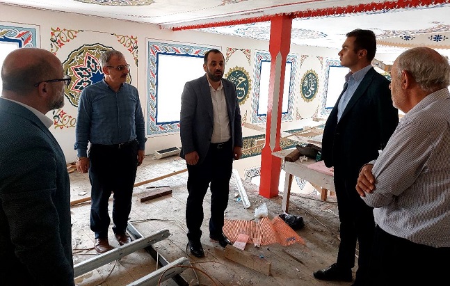 Kaymakam Ve Müftü Anzer’de İncelemede Bulundu
