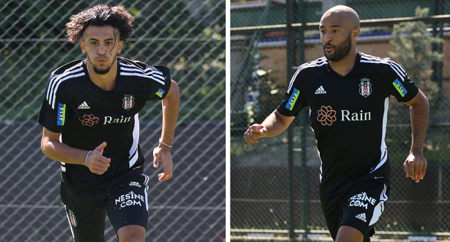 Tayfur Bingöl ve Redmond ilk antrenmanına çıktı