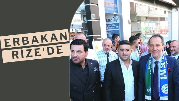 YRP Lideri Erbakan Rize' de Esnafın Sorunlarını Dinledi