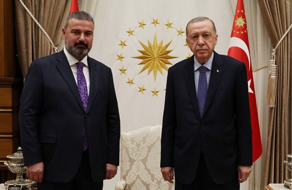 Başkan Turgut Cumhurbaşkanı Erdoğan ile Görüştü