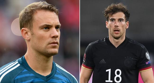Almanya'ya Neuer ve Goretzka şoku