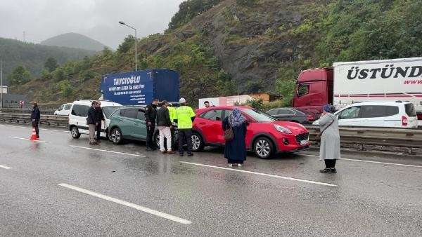 Samsun’da 9 araçlı zincirleme kaza: 5 yaralı