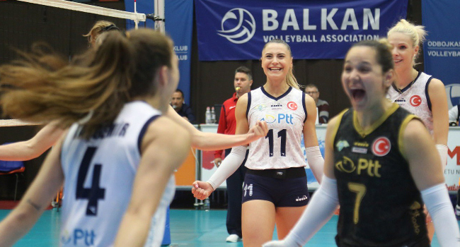 Balkan Kupası'nda PTT Spor rüzgarı