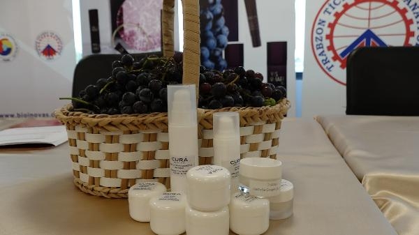 'Kokulu üzüm Isabella'dan üretilen hücre yenileyen kremin tanıtımı yapıldı