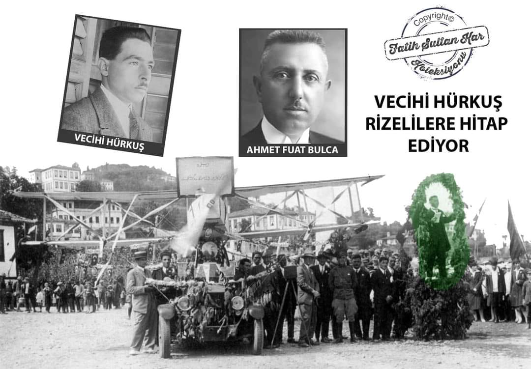 Havacılık Tarihinin Renkli İsmi Vecihi Hürkuş Rize’de