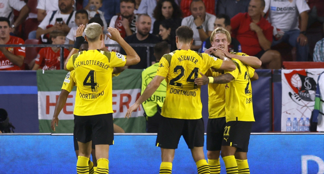 Dortmund, Sevilla'ya fark attı