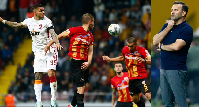 Galatasaray'da gol sıkıntısı sürüyor