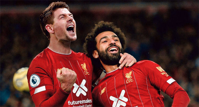 Salah, Gerrard'ı geride bıraktı