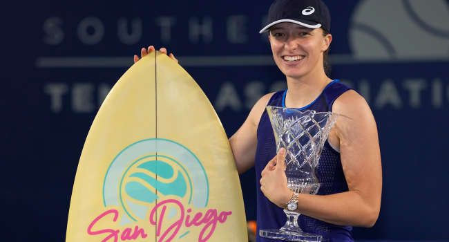 San Diego Açık'ta zafer Swiatek'in