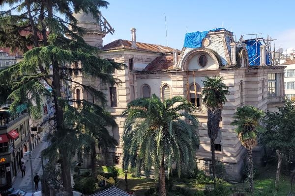 Trabzon'daki asırlık Kostaki Konağı'nda yeni restorasyon süreci