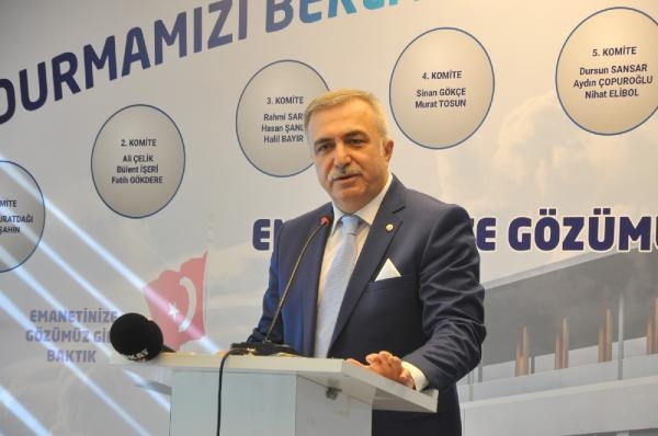 Başkan Çelik: Durmamızı bekleyenler var ama asıl yeni başlıyoruz