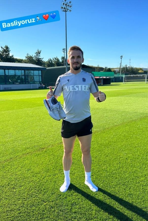 Trabzonspor'da sevindiren Visca gelişmesi
