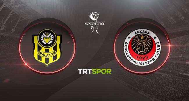 Yeni Malatyaspor - Gençlerbirliği maçı TRT SPOR'da