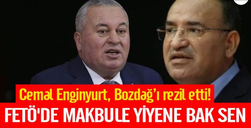 Cemal Enginyurt, Bozdağ’ı rezil etti! FETÖ'de makbule yiyene bak sen