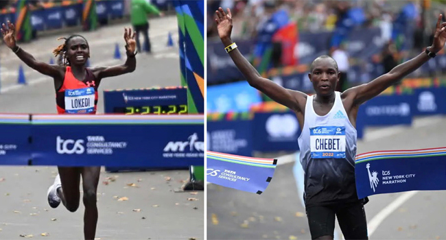 New York Maratonu'na Kenyalı atletler damga vurdu