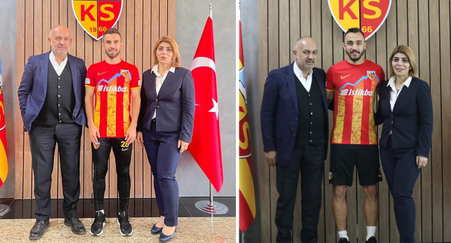 Kayserispor'da 2 imza