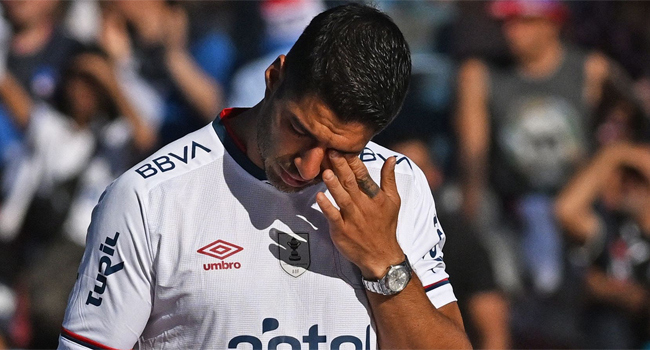 Luis Suarez'den veda