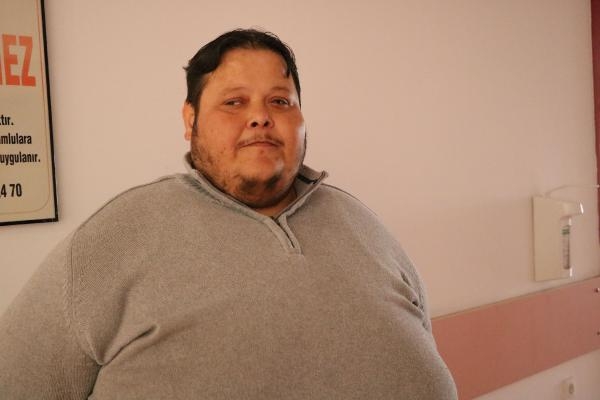 217 kiloya ulaşıp, yürümekte zorlanınca tüp mide ameliyatı oldu