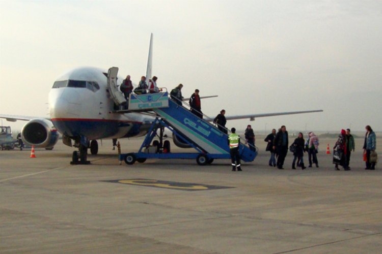 Bursa Yenişehir'den Ekim ayında 9 bine yakın yolcu havalandı