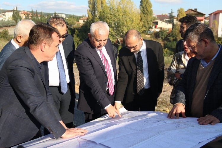 Kocaeli'de Derince Liman Yolu Projesi'ne yakın mercek