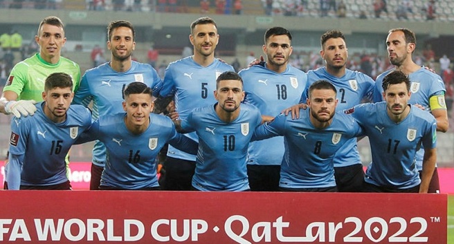 Uruguay'ın Dünya Kupası kadrosu