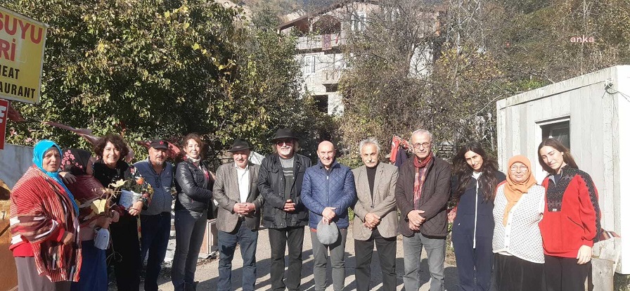 Tunç Soyer ve Neptün Soyer Destek İçin İkizdere' de
