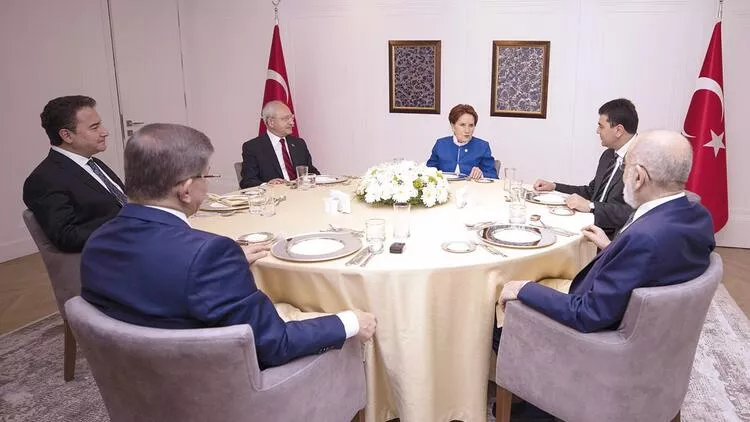 Altılı Masa'nın geçiş modeli hazır