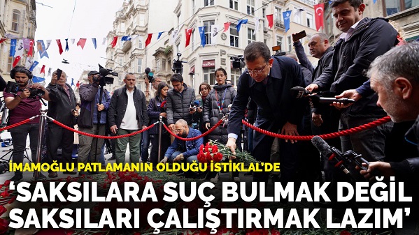İBB Başkanı İmamoğlu: Saksılara suç bulmak değil, saksıları çalıştırmak lazım