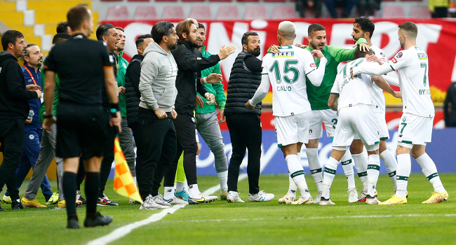 Konyaspor 5 hafta sonra galip