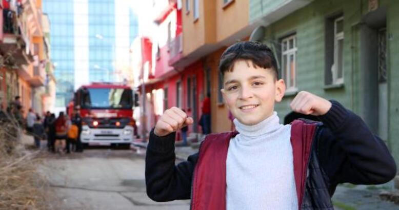 12 yaşındaki Afgan, küçük Arman'ı alevlerin arasına girip yanmaktan kurtardı