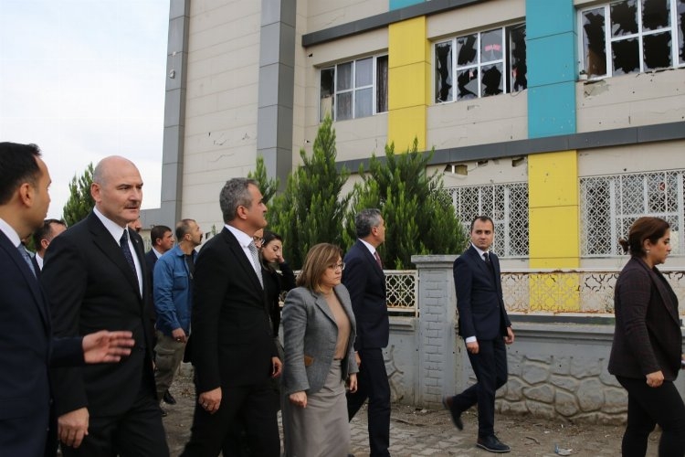 Karkamış'ta eğitime 1 hafta 'zorunlu' ara!  Bakanlar son durumu değerlendirdi