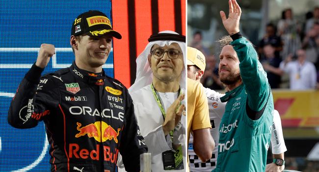 Vettel veda etti, yarışı Verstappen kazandı