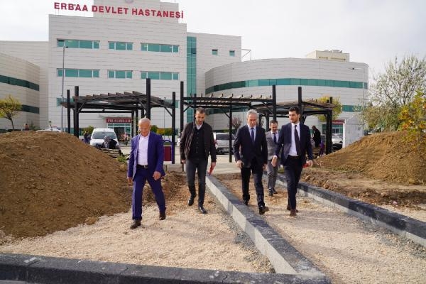 Başkan Karagöl sağlık çalışanlarına yeni hastane yolu projesini anlattı