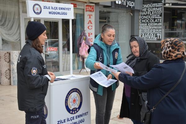 Tokat'ta polisler KADES'i tanıttı