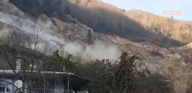 Cengiz İnşaat’ın patlattığı dinamit, toprak kaymasına neden oldu