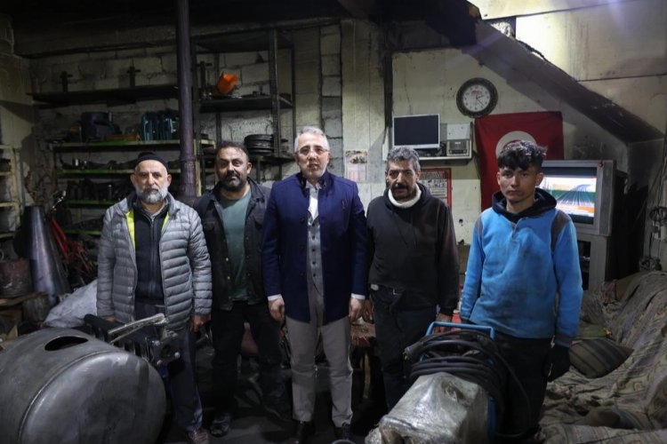 Mehmet Savran'dan esnaf ziyareti