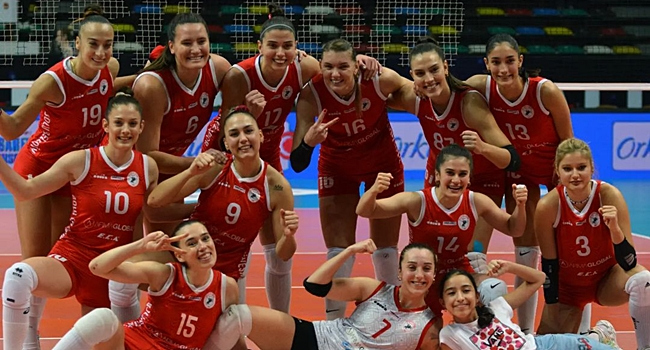 Bolu Belediyespor set vermedi