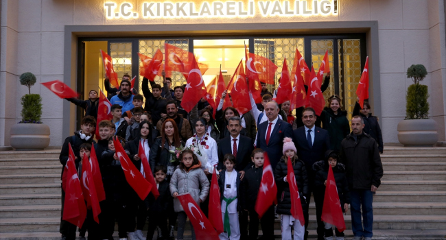 Yağmur Demir, törenle karşılandı