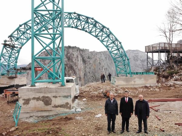 Valla Kanyonu'na 'adrenalin salıncağı'