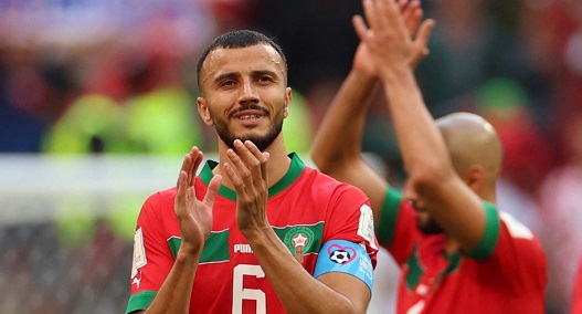 Beşiktaş'tan Romain Saiss'e tebrik