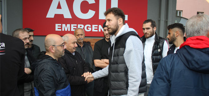 Çaykur Rizespor Kulübü'nden Minik Yiğit'in Ailesine Geçmiş Olsun Ziyareti